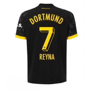 Borussia Dortmund Giovanni Reyna #7 Gostujuci Dres 2023-24 Kratak Rukavima